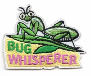 BUG FLÜSTERER Aufbügeln Patch Insekten Käfer - Bild 1 von 1