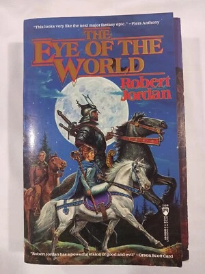 The Eye of the World WOT Robert Jordan First Edition 1st Printing TPB VG+ COND  - Image 1 of 4