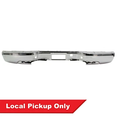 New Rear Chrome Bumper For 1999-2007 GMC Sierra Fleetside GM1102411 - Image 1 of 4