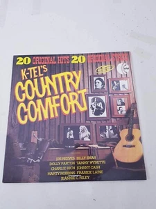 COUNTRY COMFORT 20 Original Hits Cash Wynette Vinyl 33 rpm 12" LP K-tel NE924 DA - Picture 1 of 12