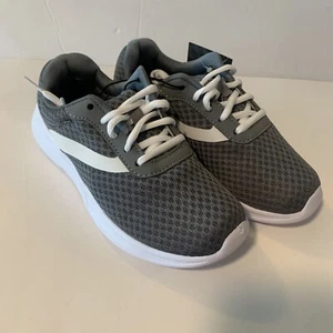 Athletic Works Toddler Boys Size 2 Shoes Mesh Athletic Sneakers In Gray New - Picture 1 of 5