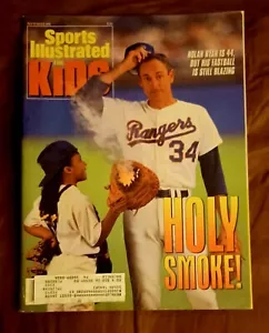 SPORTS ILLUSTRATED FOR KIDS MAGAZINE (SEPTEMBER 1991) w/UNCUT CARD SHEET NOLAN - Picture 1 of 7