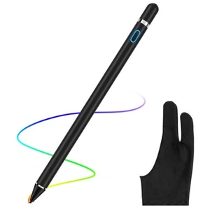 Active Capacitive Pen Smart Stylus Pencil For iPhone iPad Mini Pro Air Samsung - Picture 1 of 12