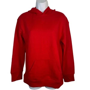 All In Motions Boys Red Fleece Hoodie Sweatshirt Sweater Kids Target Gym P.E. XL - Picture 1 of 7