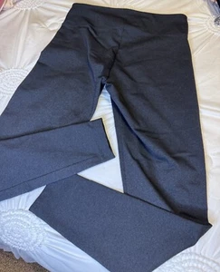 Matty M Ladies' Live-In Classic Quality Black Leggings - Size Large - Picture 1 of 5