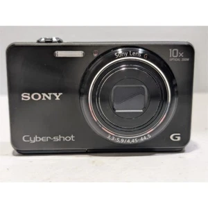 Cámara digital Sony Cyber-shot DSC-WX150 18,2 mega píxeles con accesorios negra - Imagen 1 de 8
