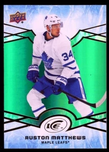 2018 Upper Deck Ice Green #48 Auston Matthews Maple Leafs - Picture 1 of 2