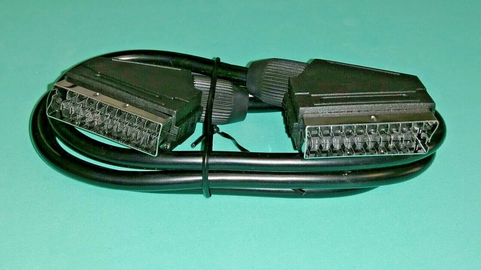 CAVO SCART 21 POLI TUTTI COLLEGATI cavo 9mm schermato 1,4 mt 14020510/140 - Immagine 1 di 1