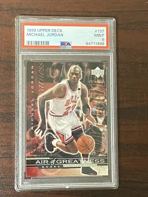 1999 Upper Deck Michael Jordan Psa 9 - Image 1 of 2