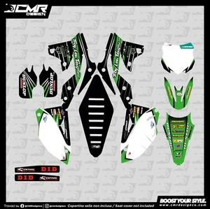 Kit Grafiche adesivi in crystal per KAWASAKI KXF 250 450 2014 2015 - Picture 1 of 1
