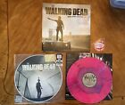 The Walking Dead Soundtrack Vol 1 SPACELAB9 2015 NY Comic Con Pink Vinyl + Vol 2