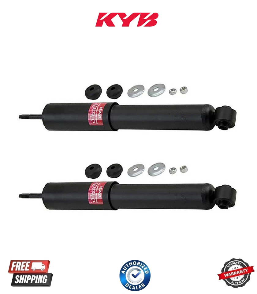 2 Rear Suspension Shock Absorber KYB 344371 Fits Ford E-150 E-250 E-350 E-450 - Image 1 of 1