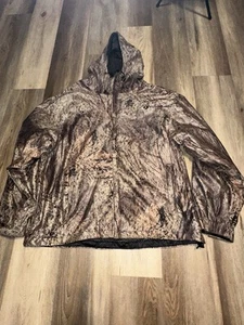 Russell Outdoors Jacket XL hooded RAINTAIMER 2 BRUSH mossy oak camouflage Hunt - Picture 1 of 10