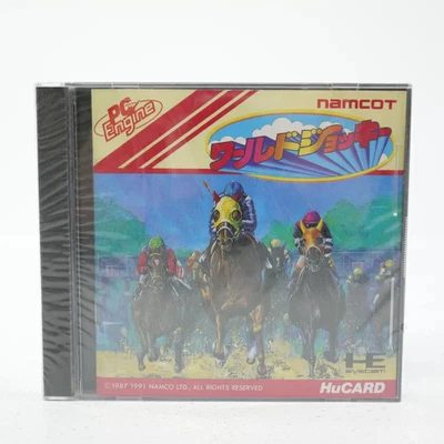 WORLD JOCKEY PC Engine Hu CARD Japan Import Free shipping FedEx DHL NC91003 - Image 1 of 4