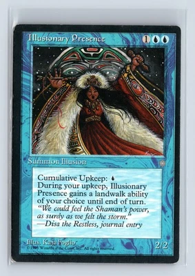 (3x) ILLUSIONARY PRESENCE – MTG Magic the Gathering Card – Ice Age – Rare - Image 1 of 4