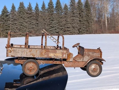 Camión de carga Keystone Packard 1927 Ejército de EE. UU. 3 TONELADAS ~ Acero prensado ~ Juguete de metal de 26"  Foto 1 de 4