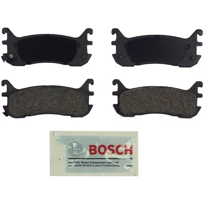 BE636 Juego de pastillas de freno traseras Bosch de 2 ruedas para Mazda Miata 1994-1997, 1999-2005 Foto 1 de 4