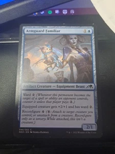 MTG Magic the Gathering Armguard Familiar (46/606) Kamigawa Neon Dynasty  - Picture 1 of 1