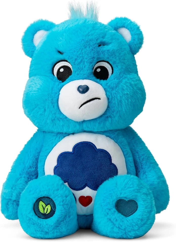 Kelly Toys Care Bears 17" Stuffed Animal Plush Grumpy Bear Doll Toy Blue