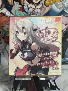 Hololive 6th fes. Shikishi Message Board - Nakiri Ayame - Picture 1 of 1