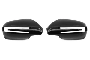 Außenspiegel Abdeckung Set Schwarz Glanz für Mercedes SLK R171 09-11 Paar Links Rechts - Bild 1 von 2