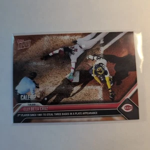 2023 Topps Now Elly De La Cruz Call-Up #541 Cincinnati Reds - Picture 1 of 2