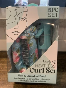 Rizador de pelo satinado sin calor, rizos sin calor rizadores de pelo durante la noche para dormir 5 piezas - Imagen 1 de 4