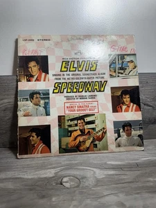 Elvis Presley - RCA Victor LP - Speedway - LSP-3989 - Orange Label - Picture 1 of 11