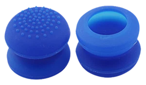 Extender Thumb Grips x2 For PS4 XBOXONE & Nintendo Switch Pro Controller - Blue - Picture 1 of 3