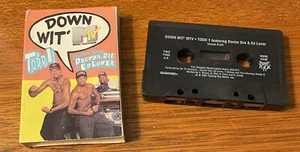Down Wit MTV Cassette Tape 1991 Todd 1 Dr. Dre Ed Lover Single Rare - Picture 1 of 7