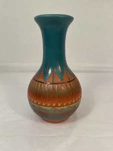 Navajo Keramik Vase signiert - Bild 1 von 10