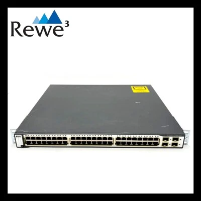 Cisco Modulo Switch Catalyst 3750G 48-Porte + 4 SFP WS-C3750G-48TS-S - Immagine 1 di 2