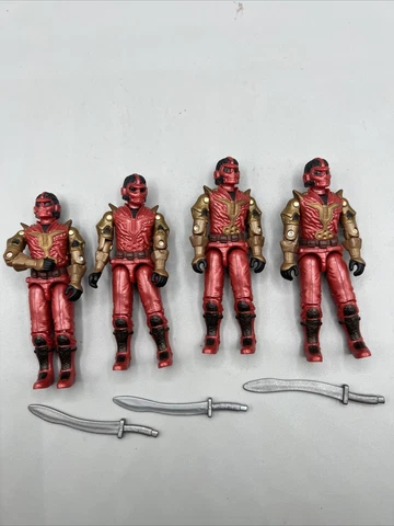 GI Joe 2005 Cobra Imperial Guard v1 Imperial Procession TRU X 4 Incomplete Cover