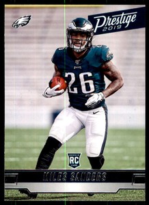 2019 Panini Prestige Miles Sanders Rookie Philadelphia Eagles #258