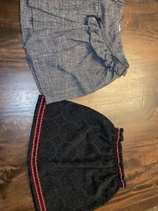2 ZARA Girls Collection Skater Skirt Black And Dark Gray Size 10 - Picture 1 of 12