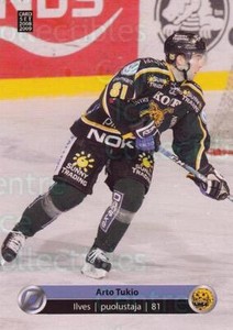 2008-09 Finnish Cardset #32 Arto Tukio