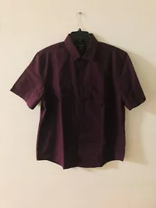 Camicia uomo Alfani Warren testurizzata manica corta nuova con etichetta taglia L - Foto 1 di 3