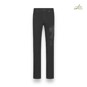 DIOR JEANS FLORAL PRINT SIZE 32 - Picture 1 of 7