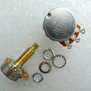 Potenziometro Alpha A-500K Scala Lunga Split Shaft 19mm Logaritmica Chitarre - Bild 1 von 3