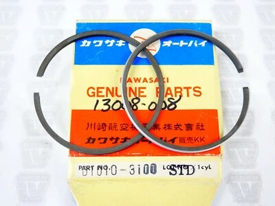 Kawasaki NOS NEW 13008-008 STD Piston Ring Set D1 100 - Image 1 of 2