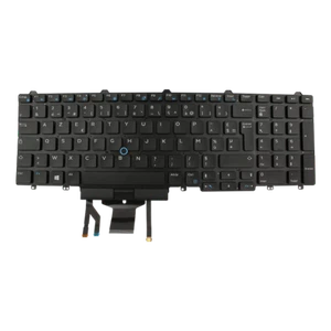 Dell AZERTY 107 FR 5550 5580 5590 5591 E5550 E5570 3510 3520 7510 7520 (WCKVN) - Afbeelding 1 van 6