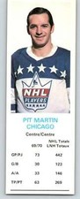 1970-71 Dad's Cookies #79 Pit Martin  Chicago Blackhawks X322