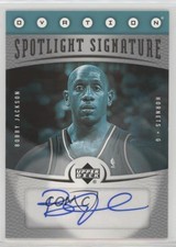 2006-07 Upper Deck Ovation Spotlight Signature Bobby Jackson #SS-BJ Auto
