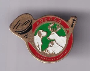 RARE PINS PIN'S .. ANIMAL SANGLIER BOAR CHASSE HUNTING COR CERF ADCGAG 22 ~FY - Imagen 1 de 1