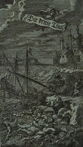 J. MEYER (1655-1712) Umkreis, Schiffbruch an türkischer Küste, um 1677, Radierun - Picture 1 of 8