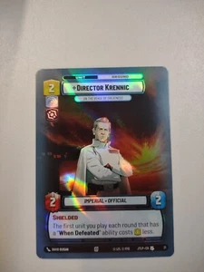 Star Wars Unlimited JTLS OP 21 Director Krennic Hyperspace Foil x3 - Picture 1 of 1