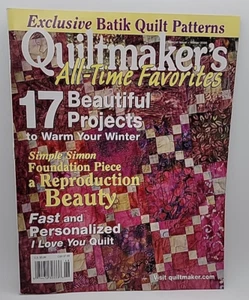Quiltmaker's All-Time Favorites Special Issue - Winter 2006 - Picture 1 of 3