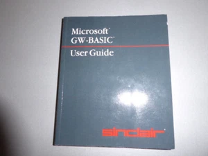 Original SINCLAIR Microsoft GW - Basic Bedienungsanleitung NEU unbenutzt - Bild 1 von 3