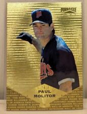 1997 Pinnacle MUSEUM COLLECTION ARTIST PROOF #78 Paul Molitor RARE GOLD PARALLEL
