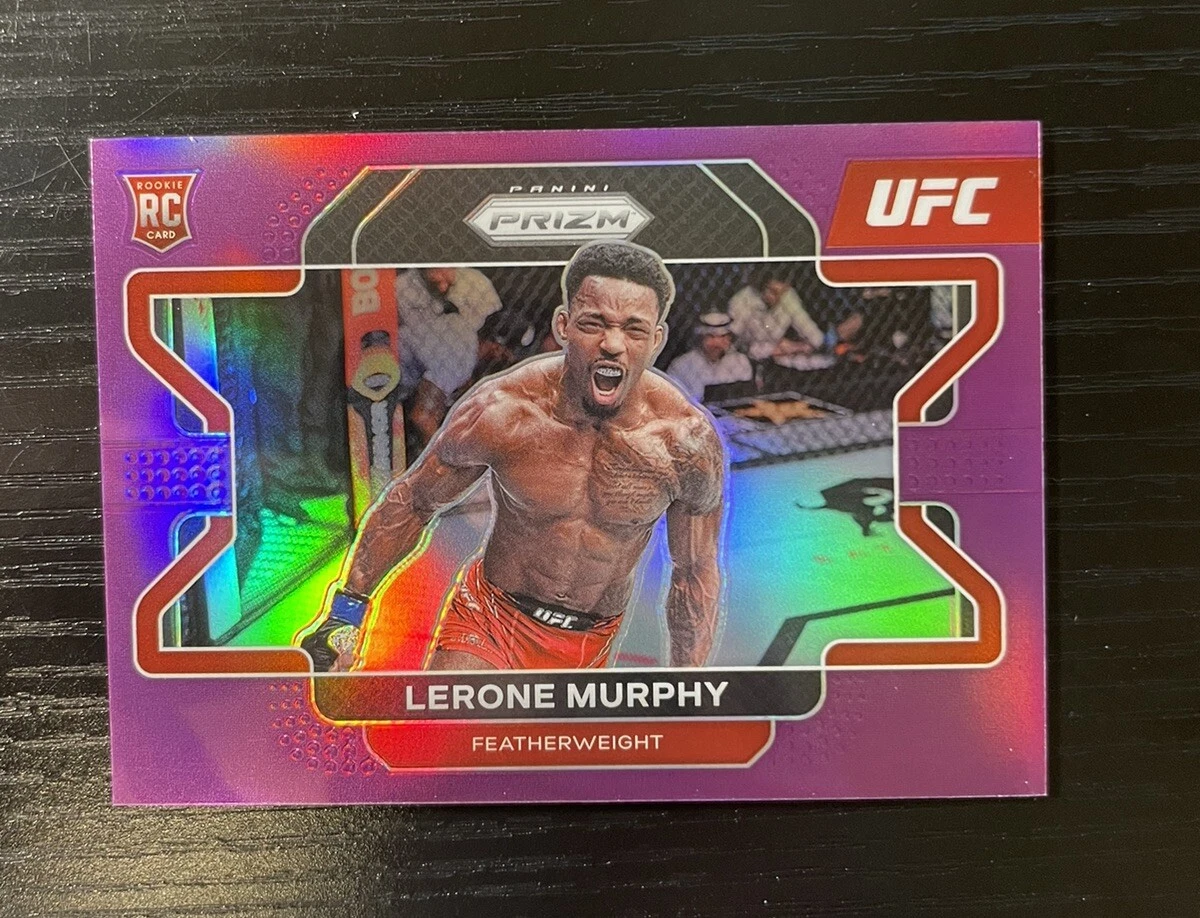 2022 Panini Prizm UFC Lerone Murphy Purple RC /149 SP #6